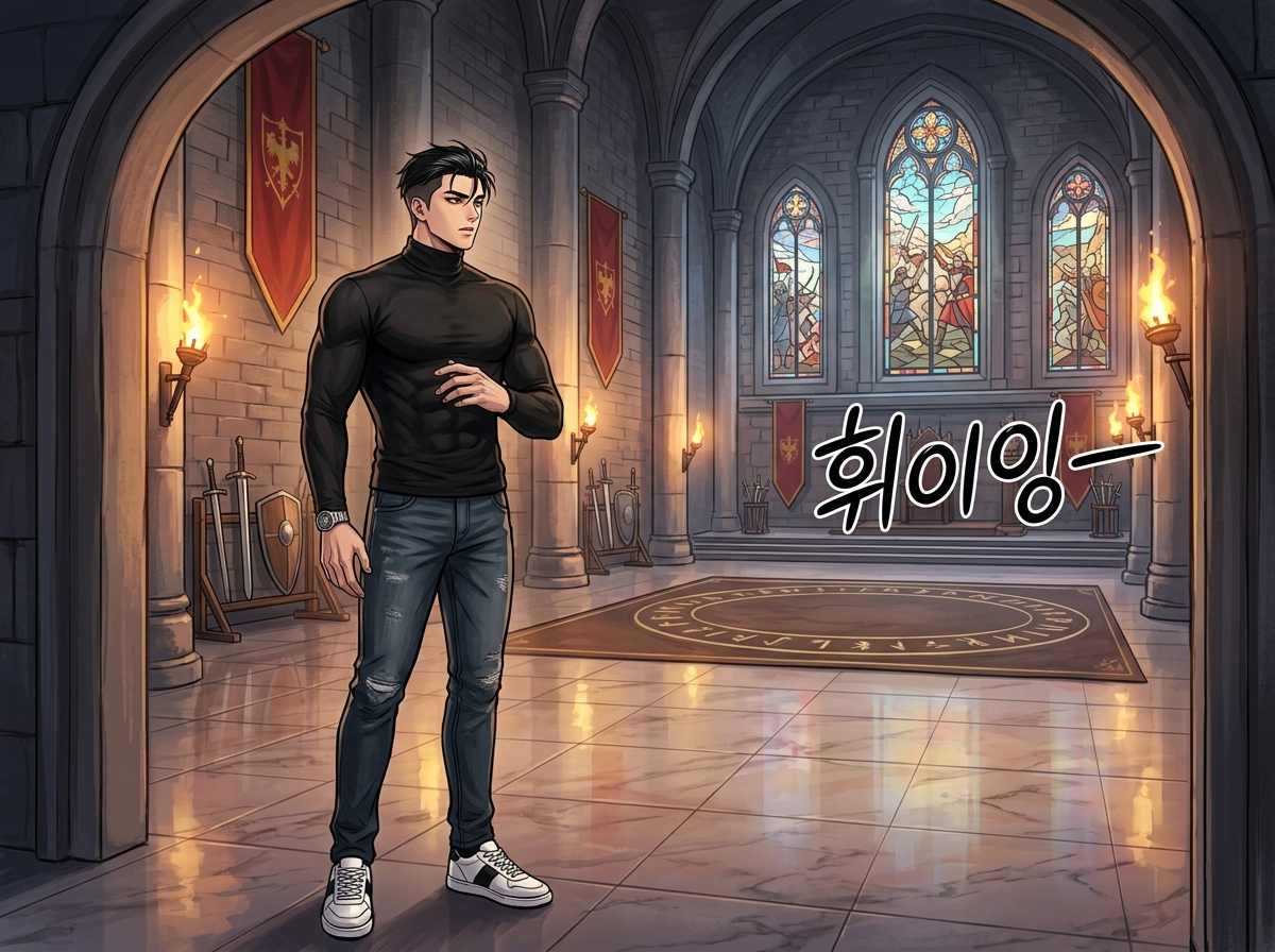 기사의 긍지, 무너지는 갑옷 4컷