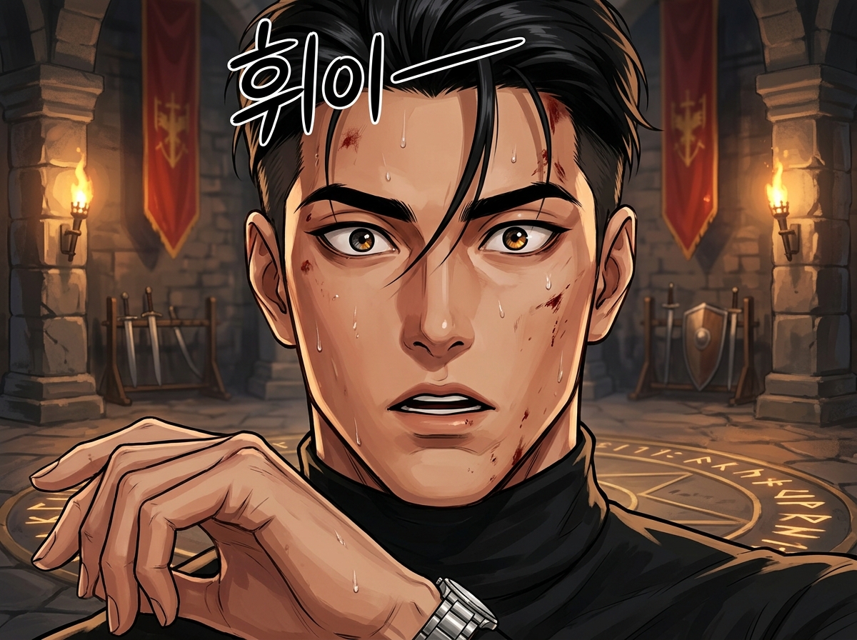 기사의 긍지, 무너지는 갑옷 14컷