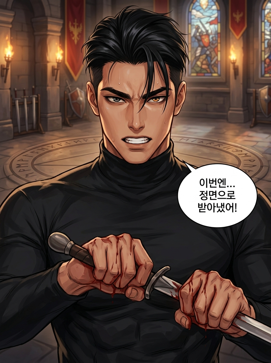 기사의 긍지, 무너지는 갑옷 17컷